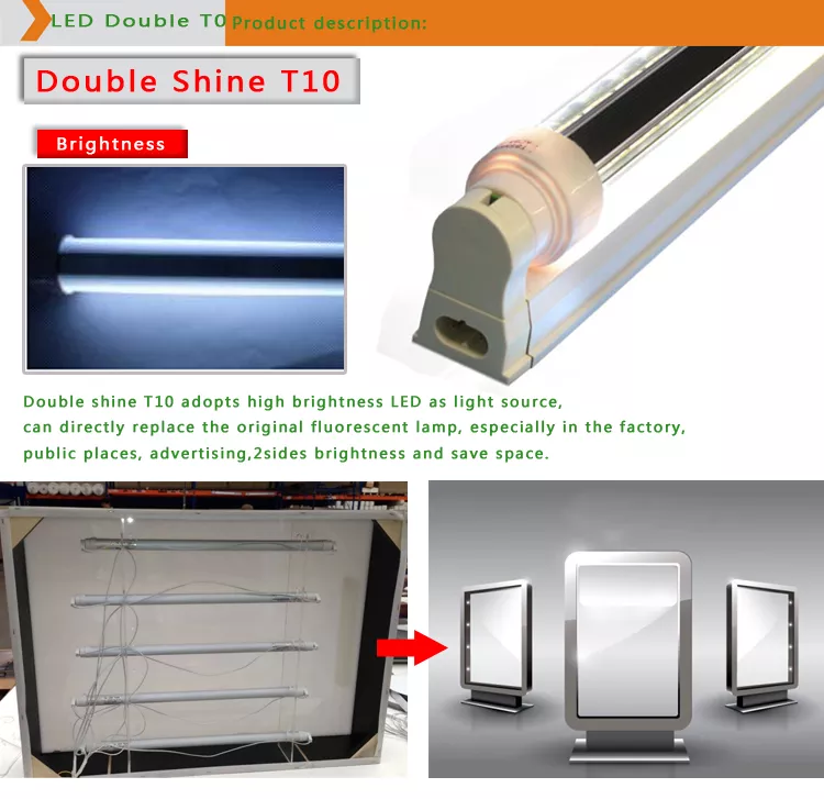 LED T10 360 degree double sided LED Tubes LEDtube 5